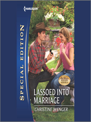 cover image of Lassoed into Marriage